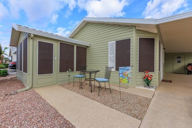 This cute Oakmont has 2 bedrooms & 2 baths. Bright & cheery open on Augusta Ranch Golf Club in Arizona - for sale on GolfHomes.com, golf home, golf lot