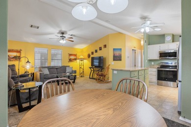 This cute Oakmont has 2 bedrooms & 2 baths. Bright & cheery open on Augusta Ranch Golf Club in Arizona - for sale on GolfHomes.com, golf home, golf lot