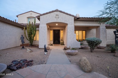 Nestled in The Preserve of north Scottsdale, this semi-custom on The 500 Club at Adobe Dam in Arizona - for sale on GolfHomes.com, golf home, golf lot