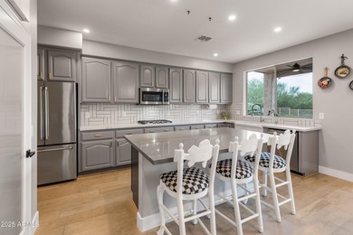 Nestled in The Preserve of north Scottsdale, this semi-custom on The 500 Club at Adobe Dam in Arizona - for sale on GolfHomes.com, golf home, golf lot