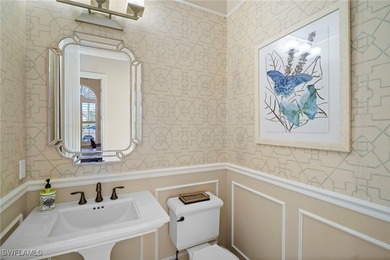 Lakoya's popular Muirfield floor plan is showcased in this on The Classics Country Club At Lely Resort in Florida - for sale on GolfHomes.com, golf home, golf lot