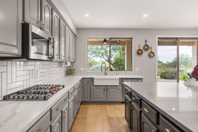 Nestled in The Preserve of north Scottsdale, this semi-custom on The 500 Club at Adobe Dam in Arizona - for sale on GolfHomes.com, golf home, golf lot