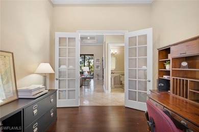 Lakoya's popular Muirfield floor plan is showcased in this on The Classics Country Club At Lely Resort in Florida - for sale on GolfHomes.com, golf home, golf lot