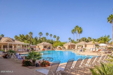Imagine peaceful mornings on your wrap-around patio, surrounded on Sun Lakes Country Club in Arizona - for sale on GolfHomes.com, golf home, golf lot