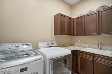 Lakoya's popular Muirfield floor plan is showcased in this on The Classics Country Club At Lely Resort in Florida - for sale on GolfHomes.com, golf home, golf lot