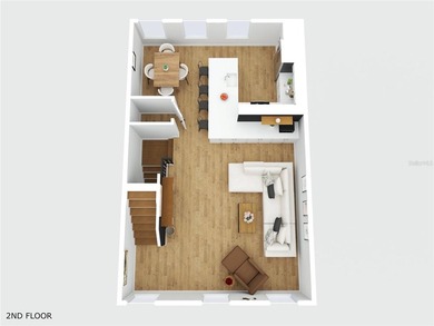 Nestled on one of Celebration's picturesque, tree-lined streets on Celebration Golf Club in Florida - for sale on GolfHomes.com, golf home, golf lot