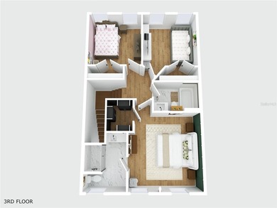 Nestled on one of Celebration's picturesque, tree-lined streets on Celebration Golf Club in Florida - for sale on GolfHomes.com, golf home, golf lot