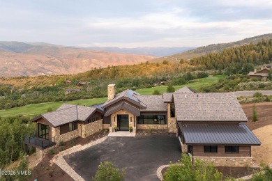 This newly built home in Red Sky Ranch combines mountain on Red Sky Ranch and Golf Club in Colorado - for sale on GolfHomes.com, golf home, golf lot