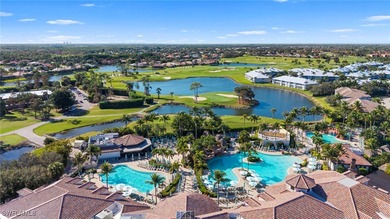 Lakoya's popular Muirfield floor plan is showcased in this on The Classics Country Club At Lely Resort in Florida - for sale on GolfHomes.com, golf home, golf lot
