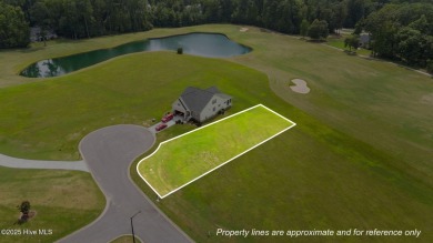 This beautiful golf course and cul-de-sac lot is cleared, flat on The Golf Club At Rocky Mount in North Carolina - for sale on GolfHomes.com, golf home, golf lot