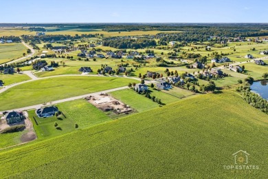 Gorgeous and spacious almost 1 acre lot with no backyard on Whitetail Ridge Golf Course in Illinois - for sale on GolfHomes.com, golf home, golf lot