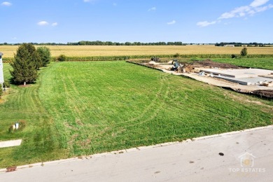Gorgeous and spacious almost 1 acre lot with no backyard on Whitetail Ridge Golf Course in Illinois - for sale on GolfHomes.com, golf home, golf lot