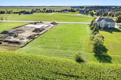 Gorgeous and spacious almost 1 acre lot with no backyard on Whitetail Ridge Golf Course in Illinois - for sale on GolfHomes.com, golf home, golf lot