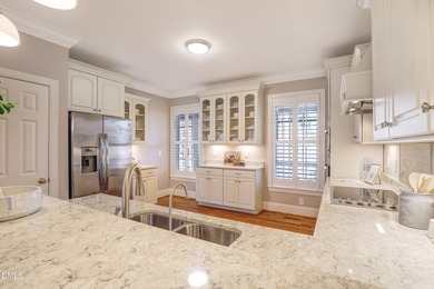 Step into your own private oasis! This stunning Cape Cod is a on Chapel Ridge Golf Club in North Carolina - for sale on GolfHomes.com, golf home, golf lot