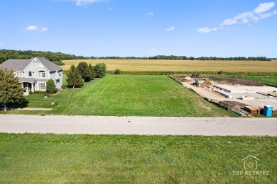 Gorgeous and spacious almost 1 acre lot with no backyard on Whitetail Ridge Golf Course in Illinois - for sale on GolfHomes.com, golf home, golf lot