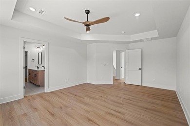 Rare opportunity to own a brand-new home on a flat lot in Bella on Branchwood Golf Course in Arkansas - for sale on GolfHomes.com, golf home, golf lot