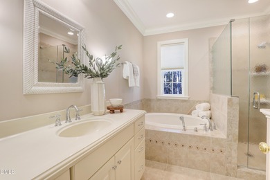 Step into your own private oasis! This stunning Cape Cod is a on Chapel Ridge Golf Club in North Carolina - for sale on GolfHomes.com, golf home, golf lot