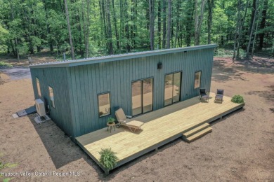 Experience modern simplicity in this newly built, thoughtfully on Rip Van Winkle Country Club in New York - for sale on GolfHomes.com, golf home, golf lot