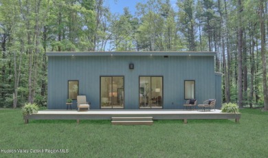 Experience modern simplicity in this newly built, thoughtfully on Rip Van Winkle Country Club in New York - for sale on GolfHomes.com, golf home, golf lot
