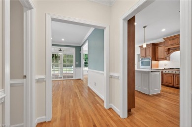 This custom brick home blends comfort, style, and today's modern on Fords Colony Country Club in Virginia - for sale on GolfHomes.com, golf home, golf lot