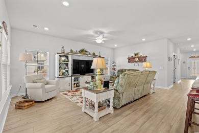 Built in 2022, this thoughtfully designed 3-bedroom, 2-bathroom on River Oaks Golf Plantation  in South Carolina - for sale on GolfHomes.com, golf home, golf lot