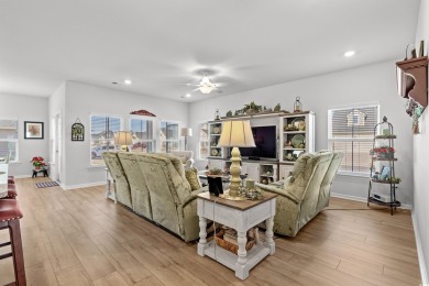 Built in 2022, this thoughtfully designed 3-bedroom, 2-bathroom on River Oaks Golf Plantation  in South Carolina - for sale on GolfHomes.com, golf home, golf lot