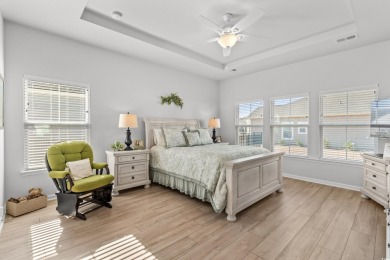 Built in 2022, this thoughtfully designed 3-bedroom, 2-bathroom on River Oaks Golf Plantation  in South Carolina - for sale on GolfHomes.com, golf home, golf lot