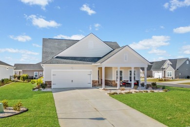 Built in 2022, this thoughtfully designed 3-bedroom, 2-bathroom on River Oaks Golf Plantation  in South Carolina - for sale on GolfHomes.com, golf home, golf lot