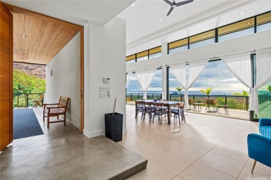 An exquisite mixture of contemporary luxury & breathtaking on Makaha Valley Country Club in Hawaii - for sale on GolfHomes.com, golf home, golf lot