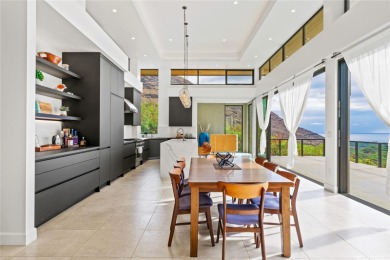 An exquisite mixture of contemporary luxury & breathtaking on Makaha Valley Country Club in Hawaii - for sale on GolfHomes.com, golf home, golf lot