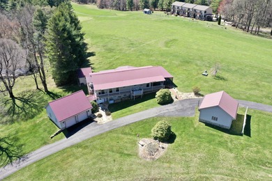 Perfectly positioned on the 9th green and situated on 2+ acres on Skyland Lakes Golf Course in Virginia - for sale on GolfHomes.com, golf home, golf lot