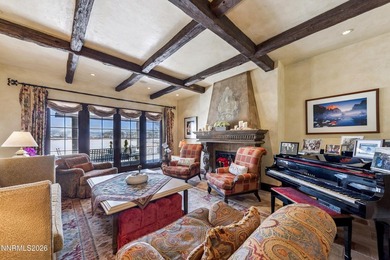 Set within the gated Genoa Lakes community at the base of the on Genoa Lakes Golf Club - Lakes Course in Nevada - for sale on GolfHomes.com, golf home, golf lot