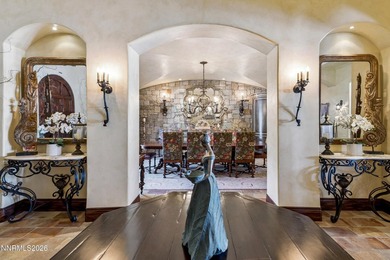 Set within the gated Genoa Lakes community at the base of the on Genoa Lakes Golf Club - Lakes Course in Nevada - for sale on GolfHomes.com, golf home, golf lot