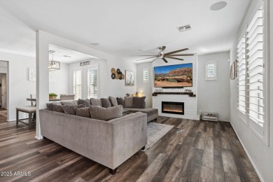Stunning corner-lot home in Verrado welcomes you with an open on Verrado Golf Club  in Arizona - for sale on GolfHomes.com, golf home, golf lot