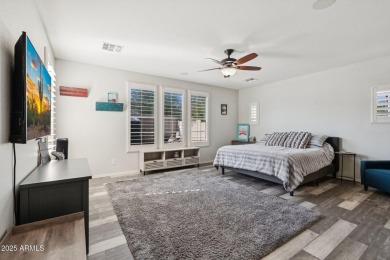 Stunning corner-lot home in Verrado welcomes you with an open on Verrado Golf Club  in Arizona - for sale on GolfHomes.com, golf home, golf lot