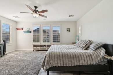 Stunning corner-lot home in Verrado welcomes you with an open on Verrado Golf Club  in Arizona - for sale on GolfHomes.com, golf home, golf lot