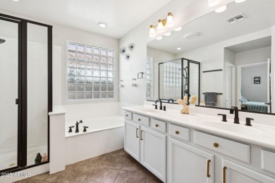 Stunning corner-lot home in Verrado welcomes you with an open on Verrado Golf Club  in Arizona - for sale on GolfHomes.com, golf home, golf lot