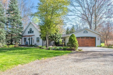 Charming Country Cottage with Modern Comforts and Serene Privacy on Canadian Lakes Country Club-The Royal Course in Michigan - for sale on GolfHomes.com, golf home, golf lot