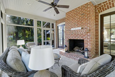 Nestled at the end of a quiet cul-de-sac in May River Forest, 18 on May River Golf Club in South Carolina - for sale on GolfHomes.com, golf home, golf lot