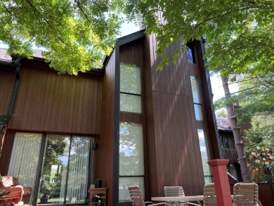 Immediate possession. Relax on your multi-tier deck with privacy on Little Turtle Golf Club in Ohio - for sale on GolfHomes.com, golf home, golf lot