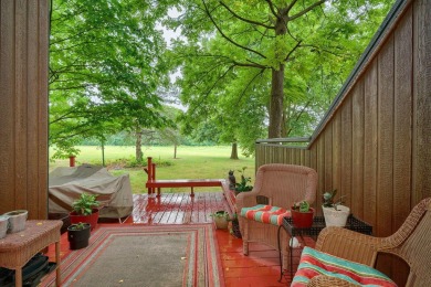 Immediate possession. Relax on your multi-tier deck with privacy on Little Turtle Golf Club in Ohio - for sale on GolfHomes.com, golf home, golf lot