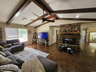 This stunning home truly has it all! Featuring 4 spacious on Foxwood Golf Club in Arkansas - for sale on GolfHomes.com, golf home, golf lot
