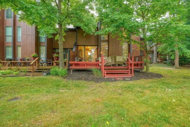 Immediate possession. Relax on your multi-tier deck with privacy on Little Turtle Golf Club in Ohio - for sale on GolfHomes.com, golf home, golf lot