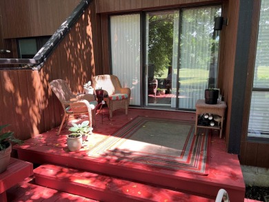 Immediate possession. Relax on your multi-tier deck with privacy on Little Turtle Golf Club in Ohio - for sale on GolfHomes.com, golf home, golf lot