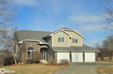 This beautiful home sits on the 16th tee box of Oskaloosa Golf on Oskaloosa Golf in Iowa - for sale on GolfHomes.com, golf home, golf lot