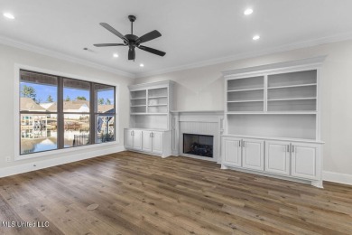 Welcome to this stunning new construction lakefront home in Lake on Lake Caroline Golf Club in Mississippi - for sale on GolfHomes.com, golf home, golf lot