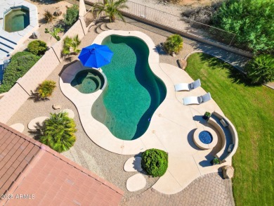 Located on a Prime, Private View Lot this 4-bed, 2.5-bath TW on Estrella Mountain Ranch Golf Course in Arizona - for sale on GolfHomes.com, golf home, golf lot