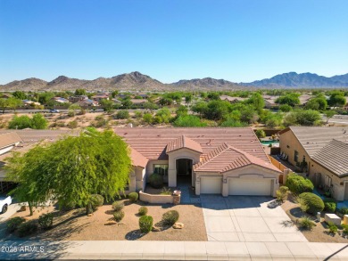 Located on a Prime, Private View Lot this 4-bed, 2.5-bath TW on Estrella Mountain Ranch Golf Course in Arizona - for sale on GolfHomes.com, golf home, golf lot