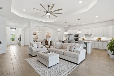 Live the ultimate resort lifestyle in this TURNKEY pool home on Heritage Landing Golf  in Florida - for sale on GolfHomes.com, golf home, golf lot