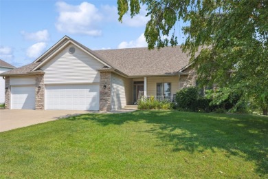 Spectacular custom walkout ranch in popular Copper Creek on Copper Creek Golf Course in Iowa - for sale on GolfHomes.com, golf home, golf lot